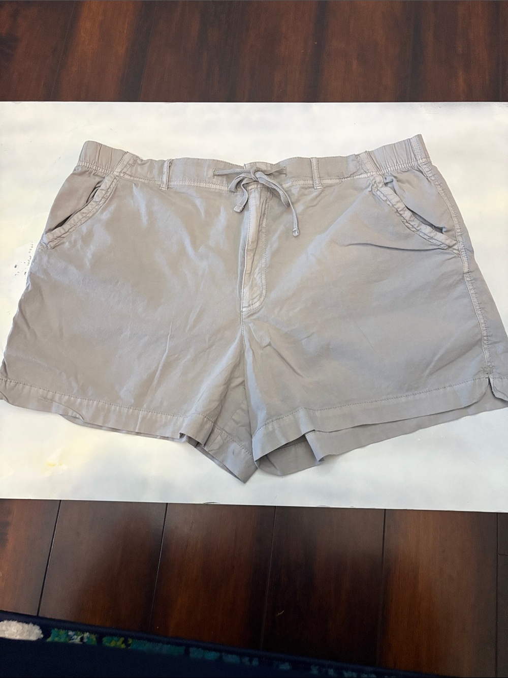 Sonoma Drawstring Shorts in Light Taupe